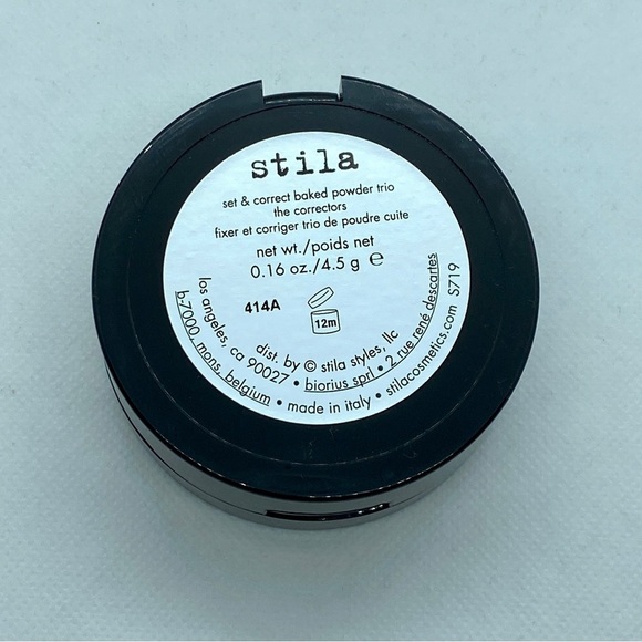 Stila Set & Correct Baked Powder Trio-The Correctors Brand New 0.16oz - Picture 7 of 7